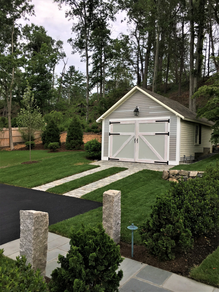 Grapevine Cottage Traditional Landscape Boston by Alden Laurel