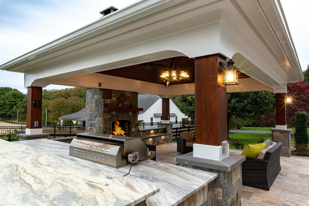 Great Falls Farm Pavilion Rustic Landscape DC Metro by Pristine