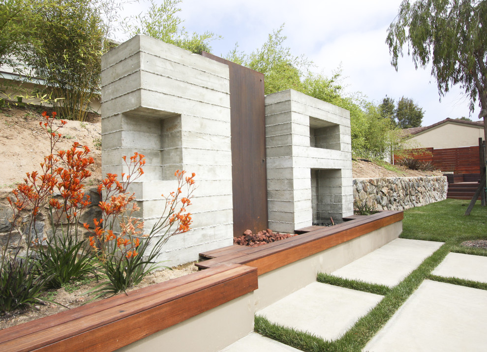 Inspiration for a contemporary garden in San Diego.