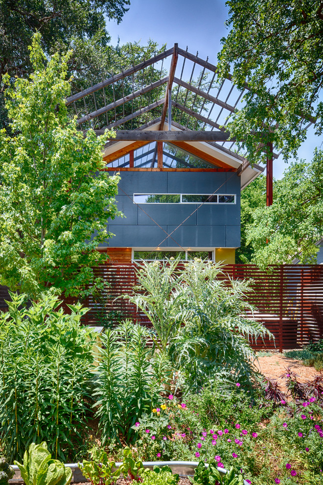 Inspiration for a contemporary garden in Dallas.