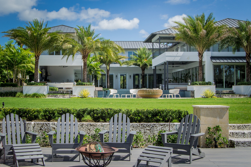 HAMMOCK LAKE RESIDENCE Modern Landscape Miami by Orlando Comas