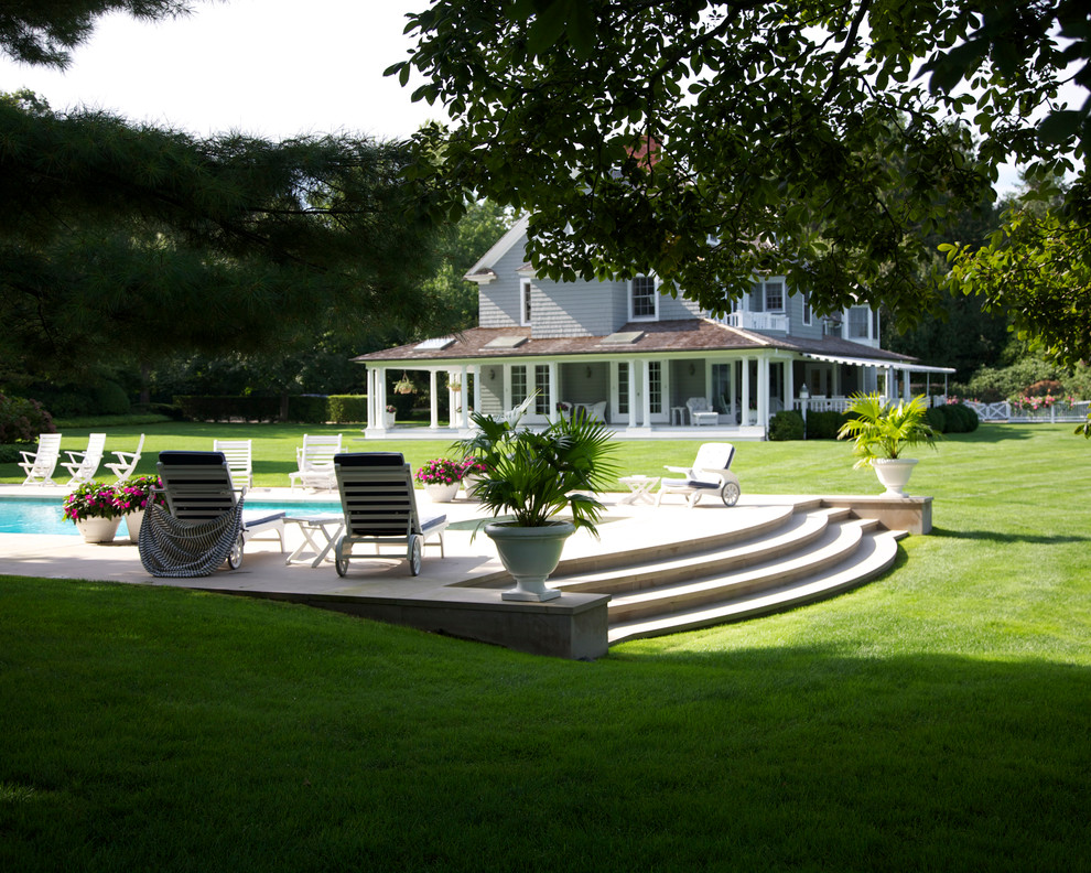 Ispirazione per un giardino chic