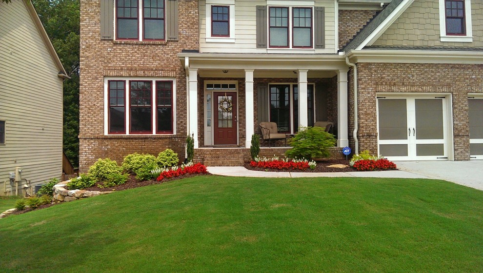 Hanover Place Subdivision Alpharetta, GA Traditional Landscape
