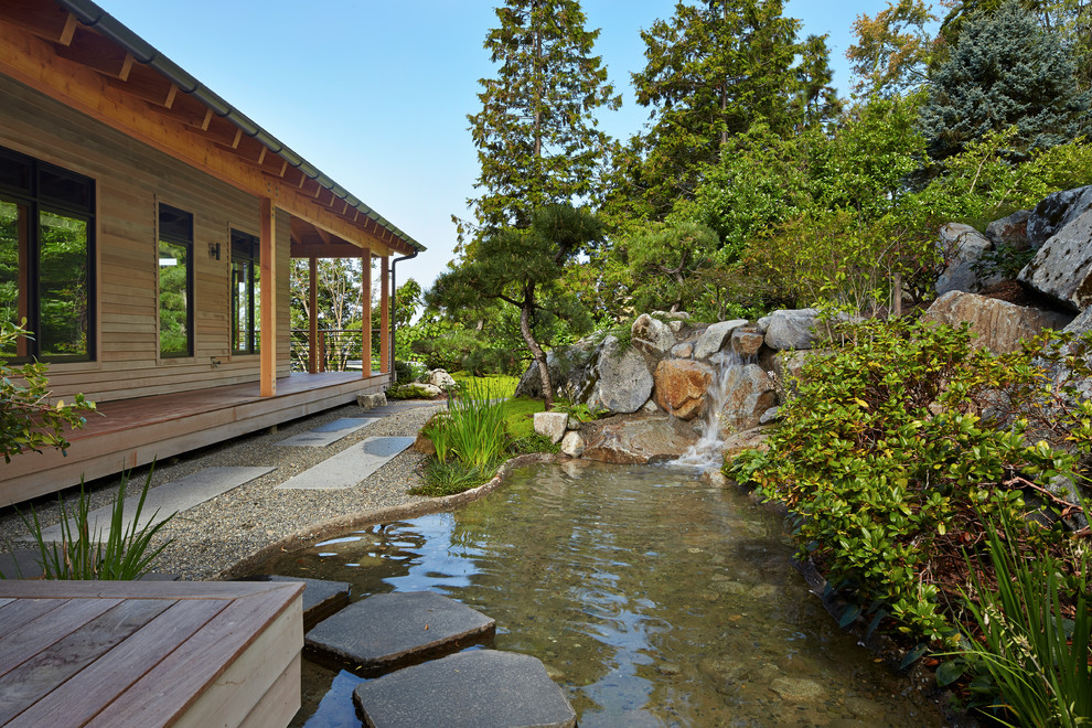 Inspiration for a coastal garden in Seattle.