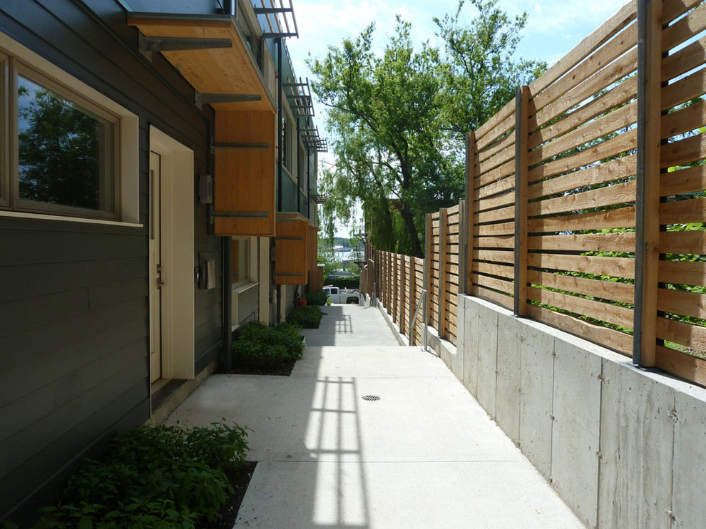 Harborview Townhomes Contemporary Landscape Portland Maine by