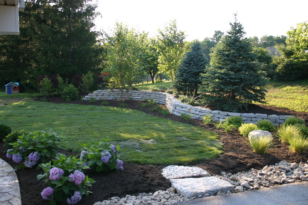 Design ideas for a traditional garden in Cincinnati.