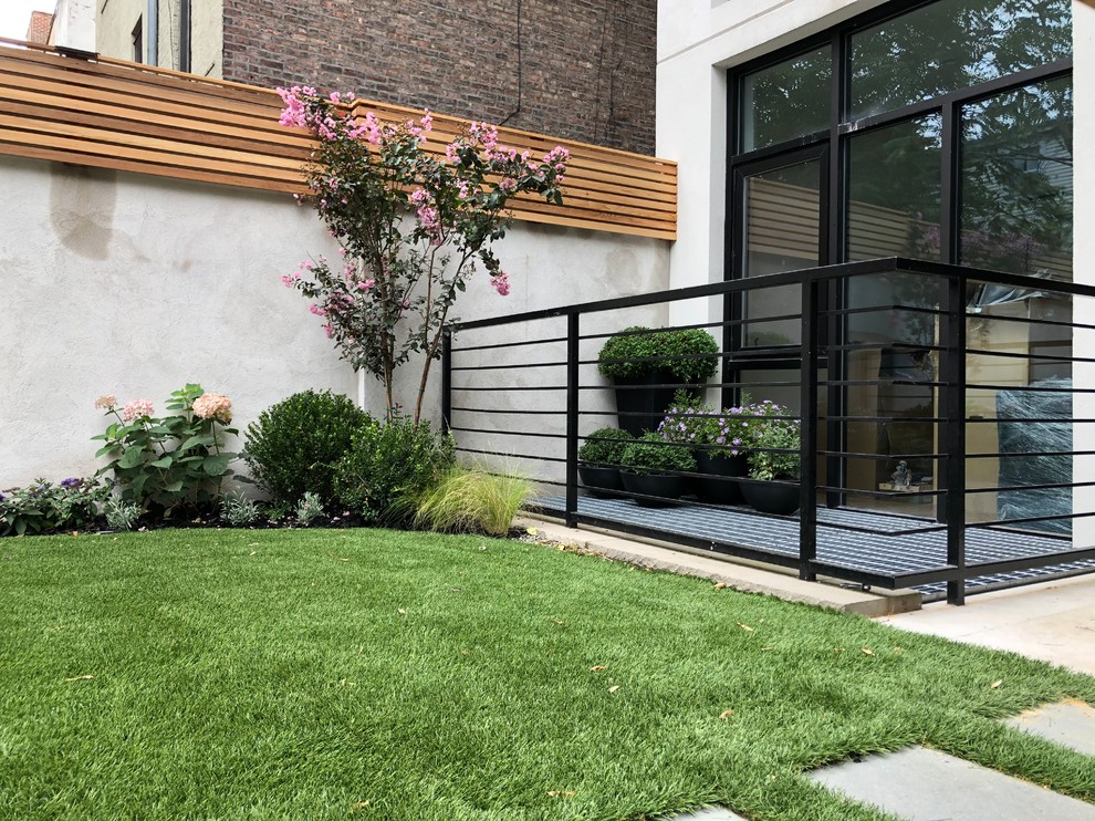 This is an example of a modern garden in New York.