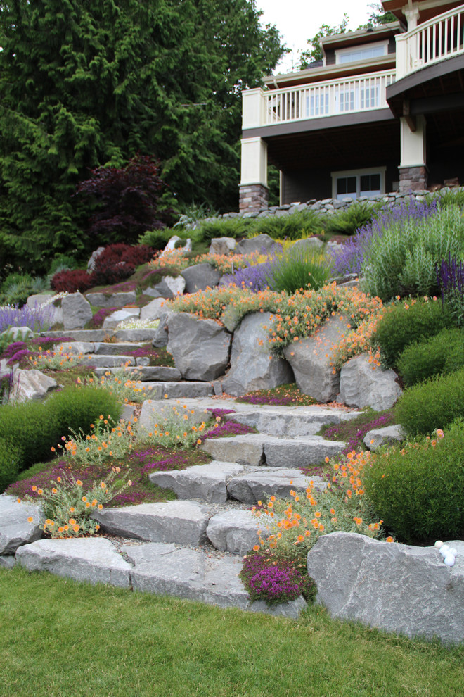 This is an example of a classic garden in Seattle.