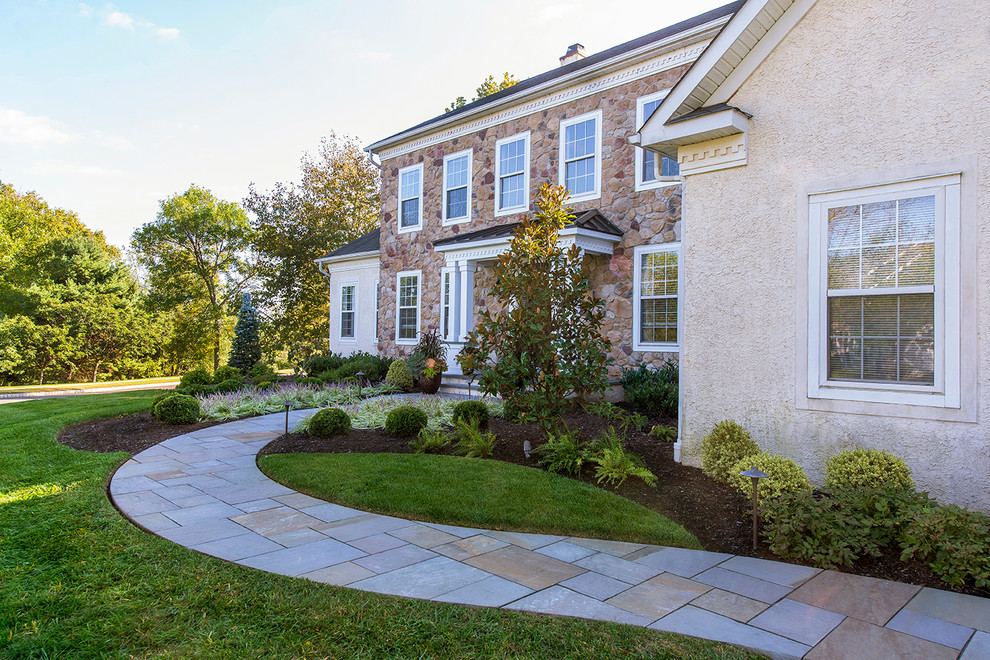 Hayfield Covered Patio & Pool Traditional Landscape Philadelphia