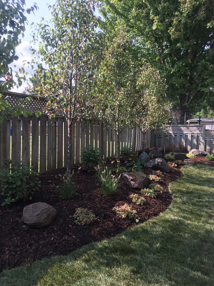 Henkemans Backyard Renovation Rustic Landscape Toronto by