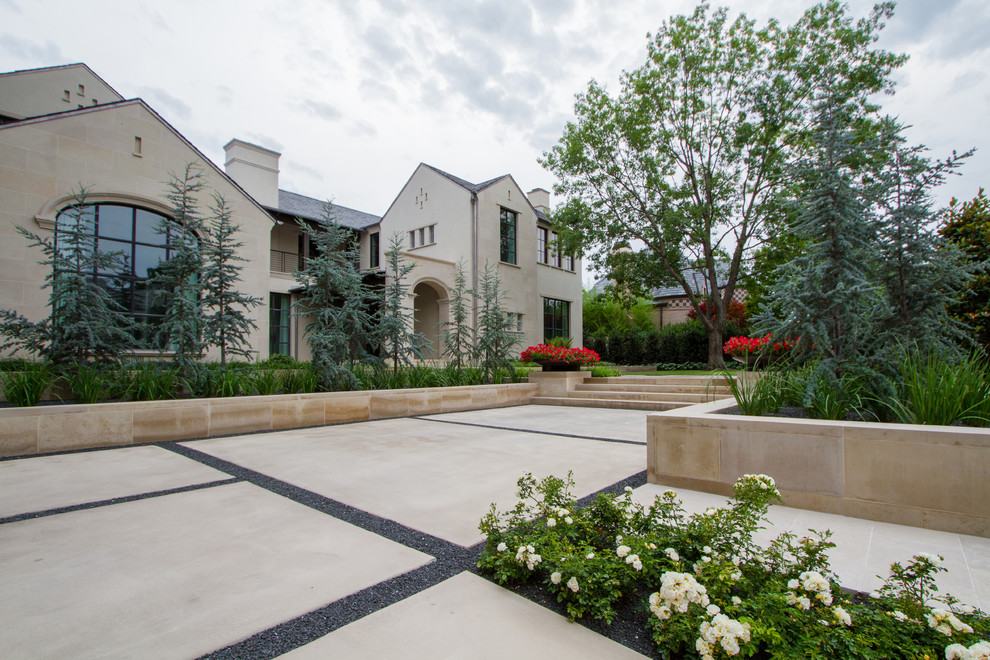 Highland Park Contemporary Landscape Dallas by The Garden