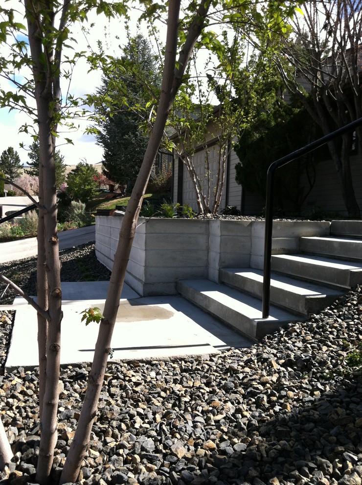 Highlands Residence II Modern Landscape Boise by Chuck B