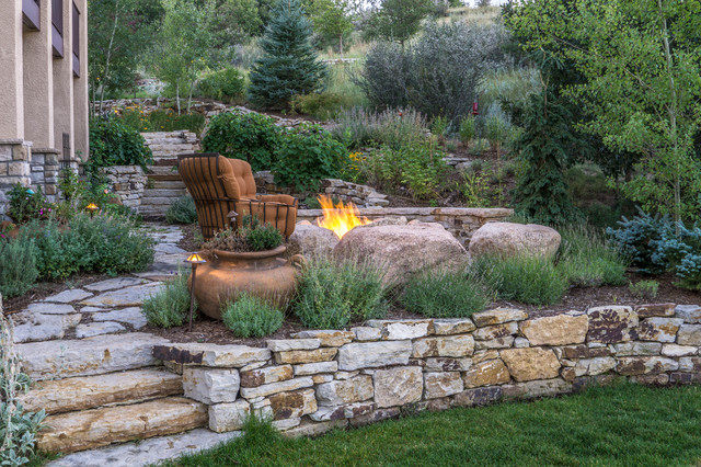 Beautiful Hillside Garden