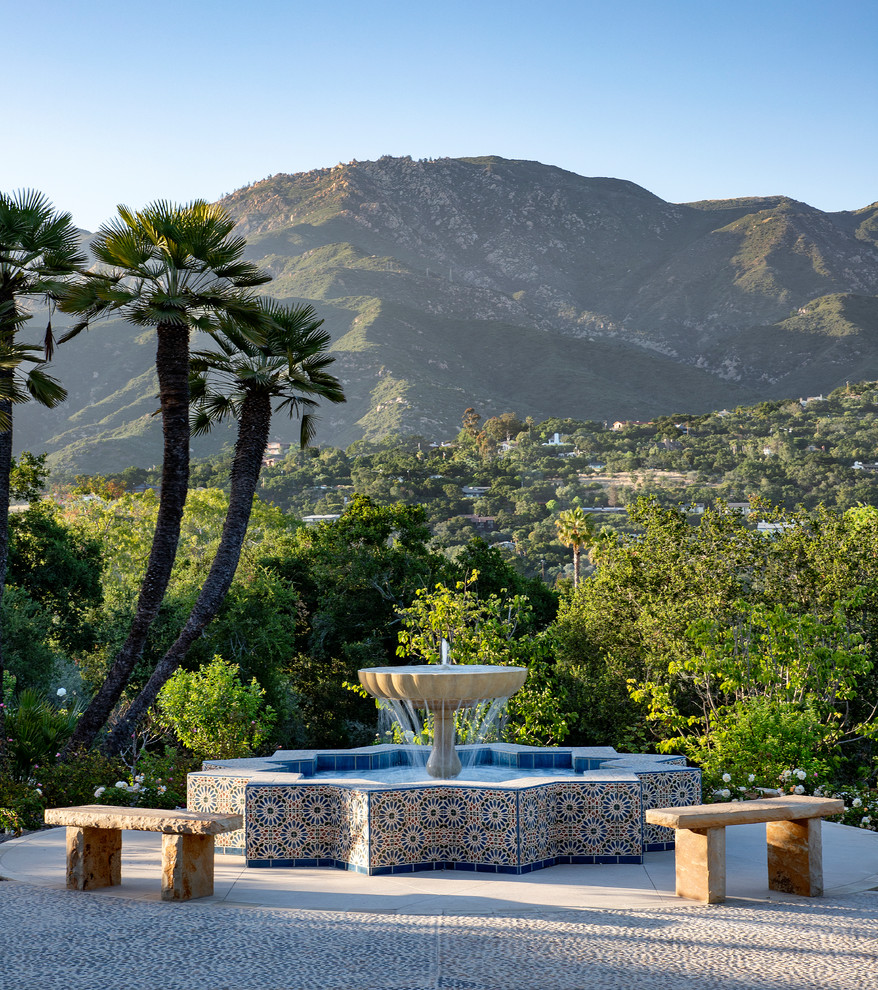 Design ideas for a landscaping in Santa Barbara.