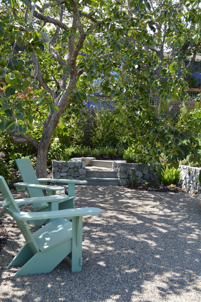Idee per un giardino formale classico esposto in pieno sole di medie dimensioni e dietro casa