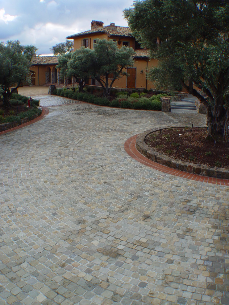 Historic Sidewalk Cobble Napa Ca Traditional Landscape San Francisco By Monarch Stone