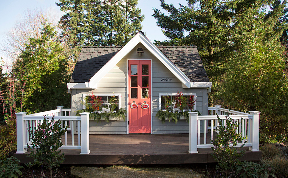 Design ideas for a traditional outdoor playset in Portland.