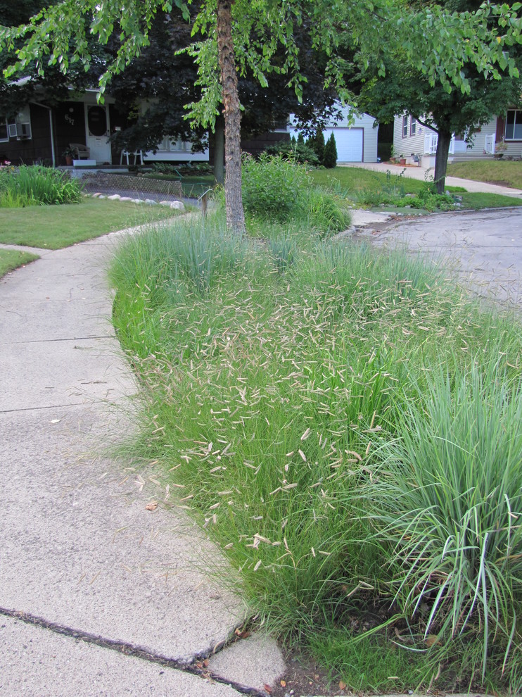 Inspiration for a contemporary landscaping in Detroit.