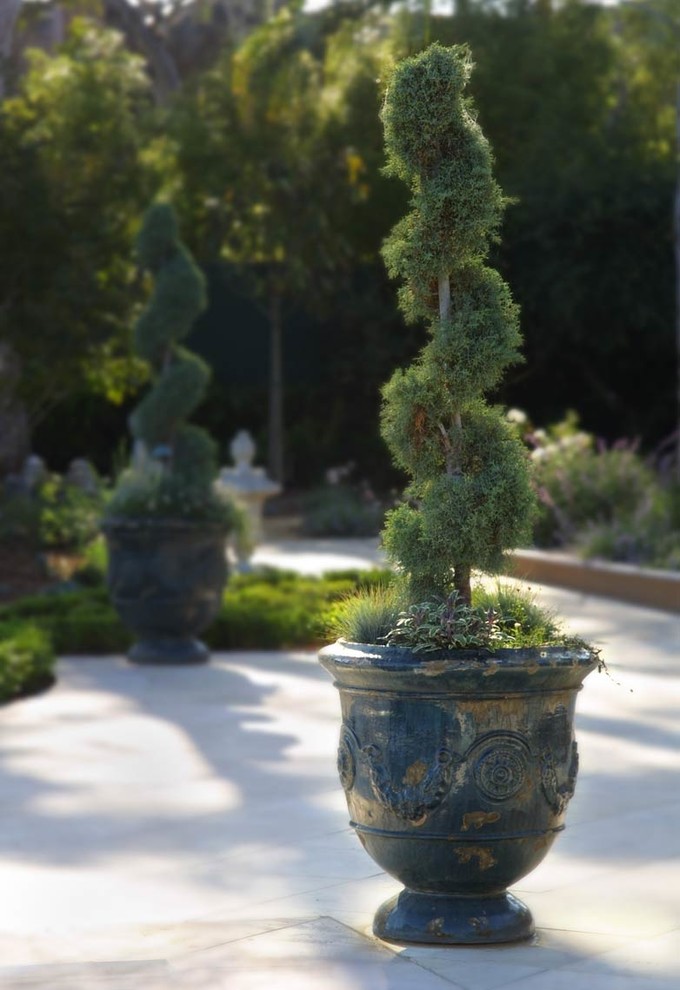 Hope Ranch Estate, Terra Bella Mediterranean Garden Santa Barbara by Holly Lepere