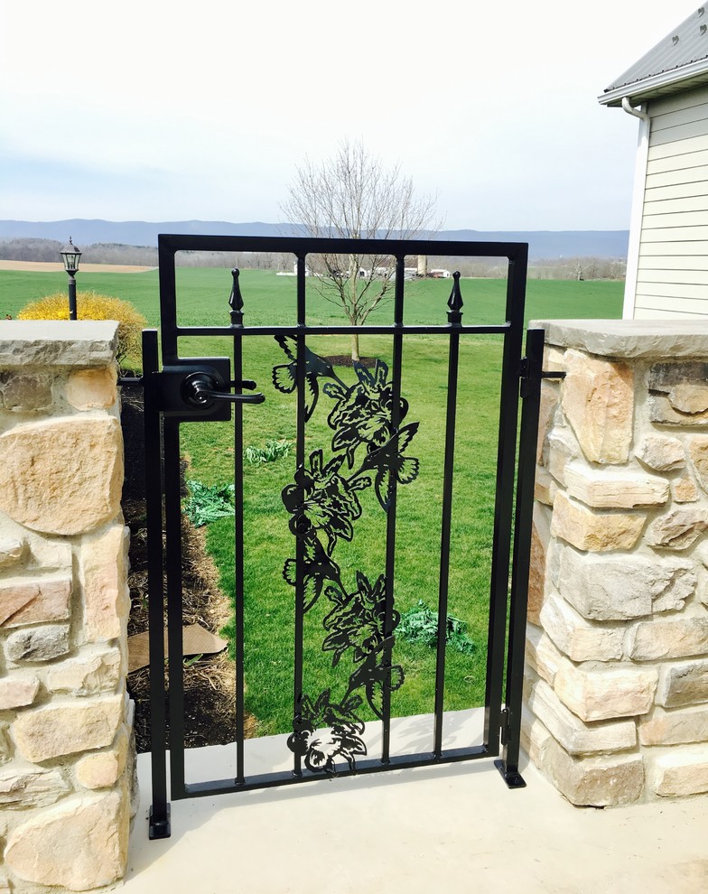 Hummingbird Garden Gate Traditional Landscape DC Metro by