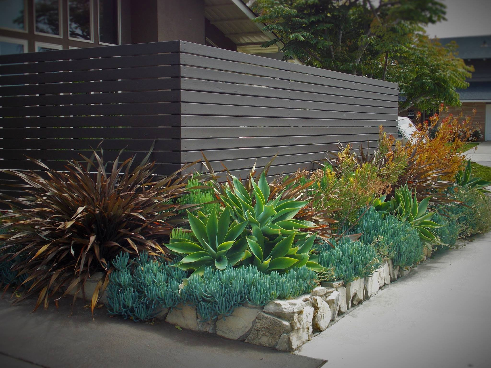 Huntington Beach 2015 - Midcentury - Landscape - Orange County - by  xeristyle | exterior | design | Houzz