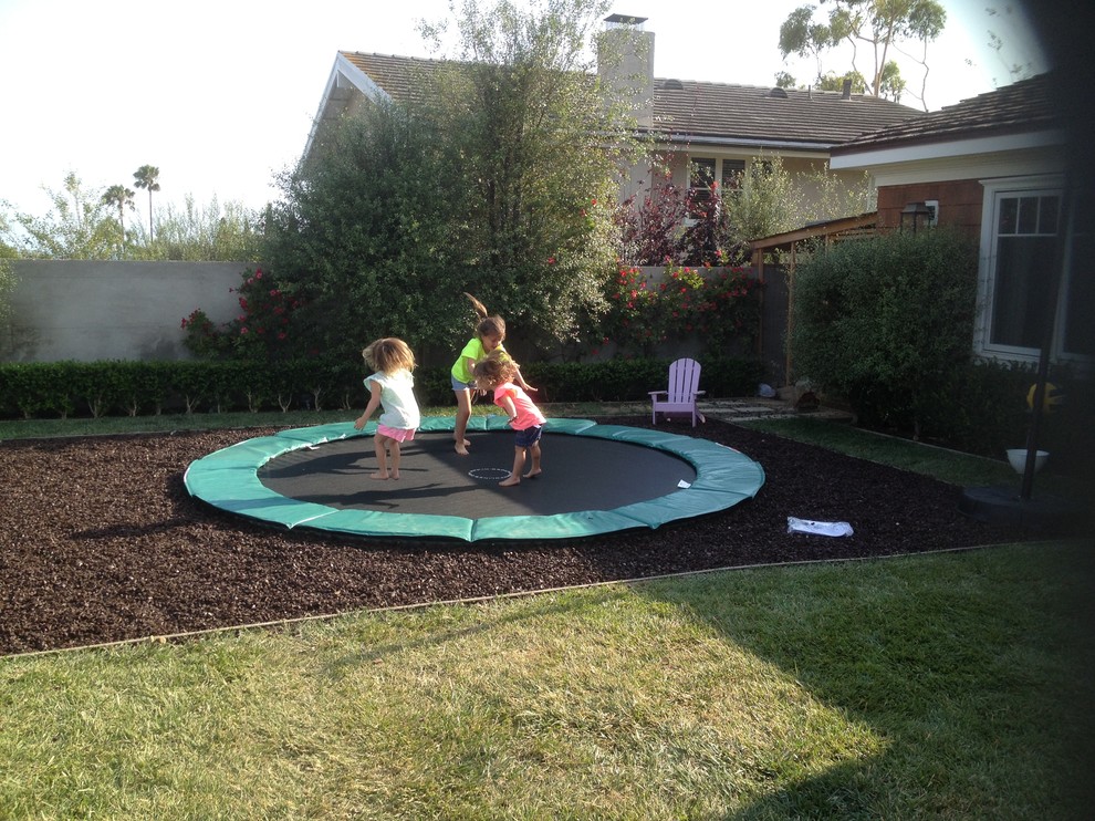 In Ground Trampoline installations Transitional Landscape San