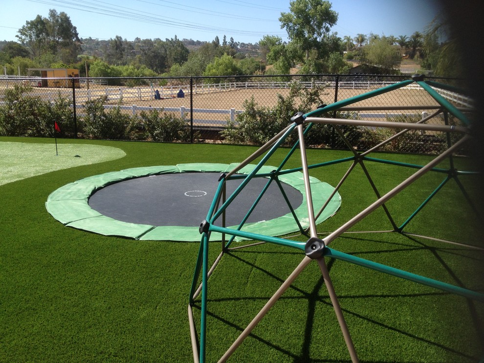 In Ground Trampoline installations Transitional Landscape San