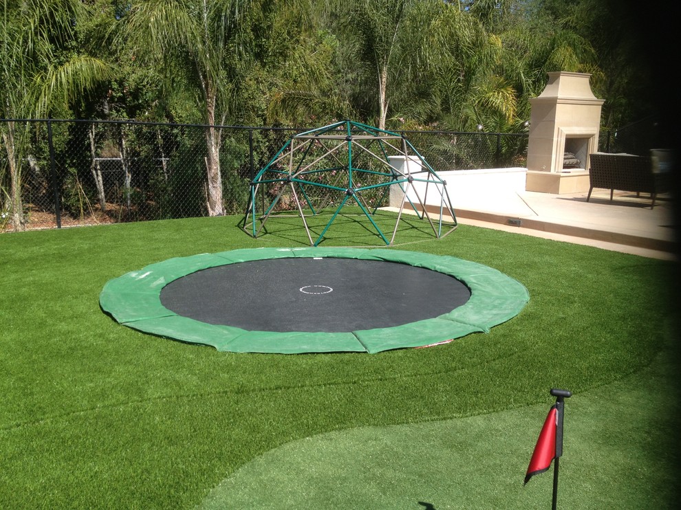 In Ground Trampoline installations Transitional Landscape San