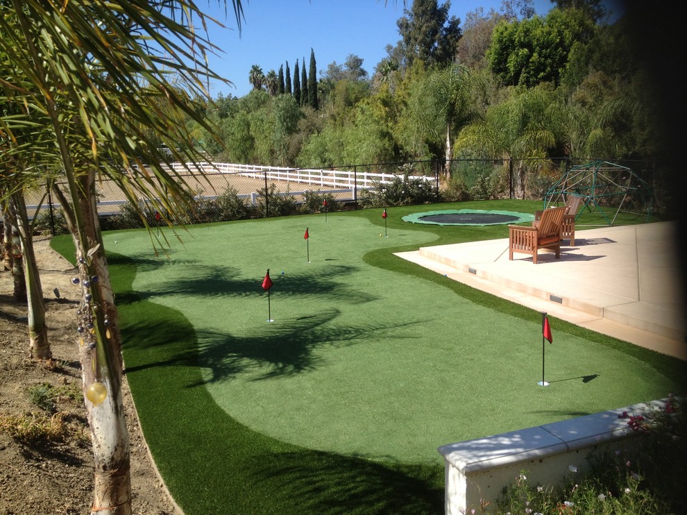 In Ground Trampoline installations Transitional Landscape San