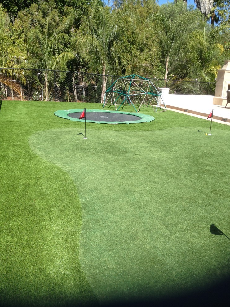 In Ground Trampoline installations Transitional Landscape San