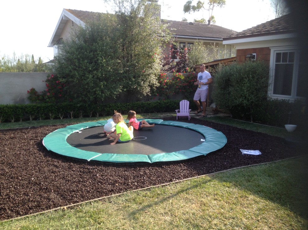 In Ground Trampoline installations Transitional Landscape San