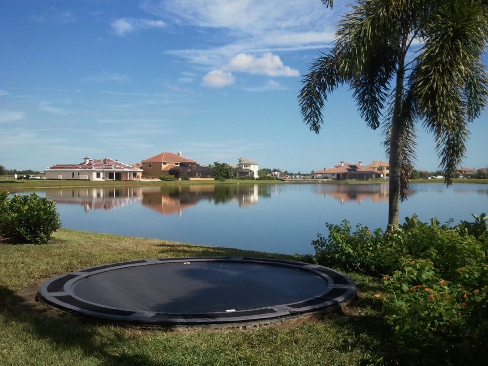 In Ground Trampolines Traditional Landscape Salt Lake City by