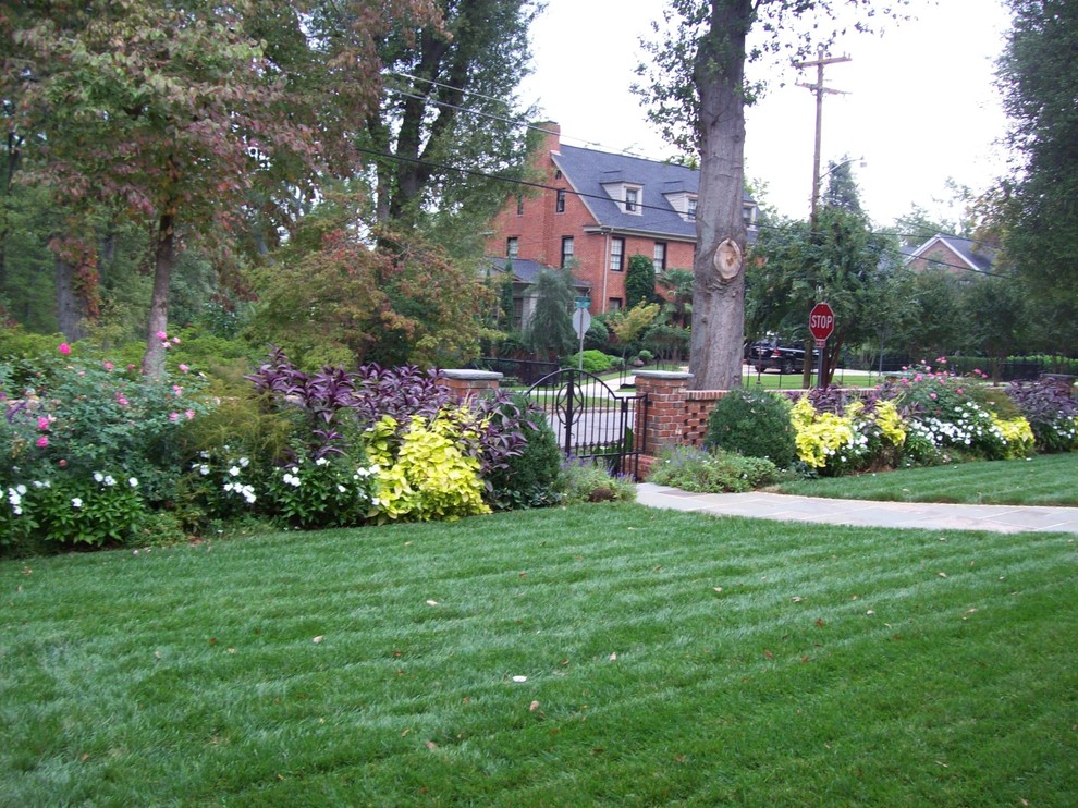 Intown Family Courtyard Garden Greenville, SC Traditional
