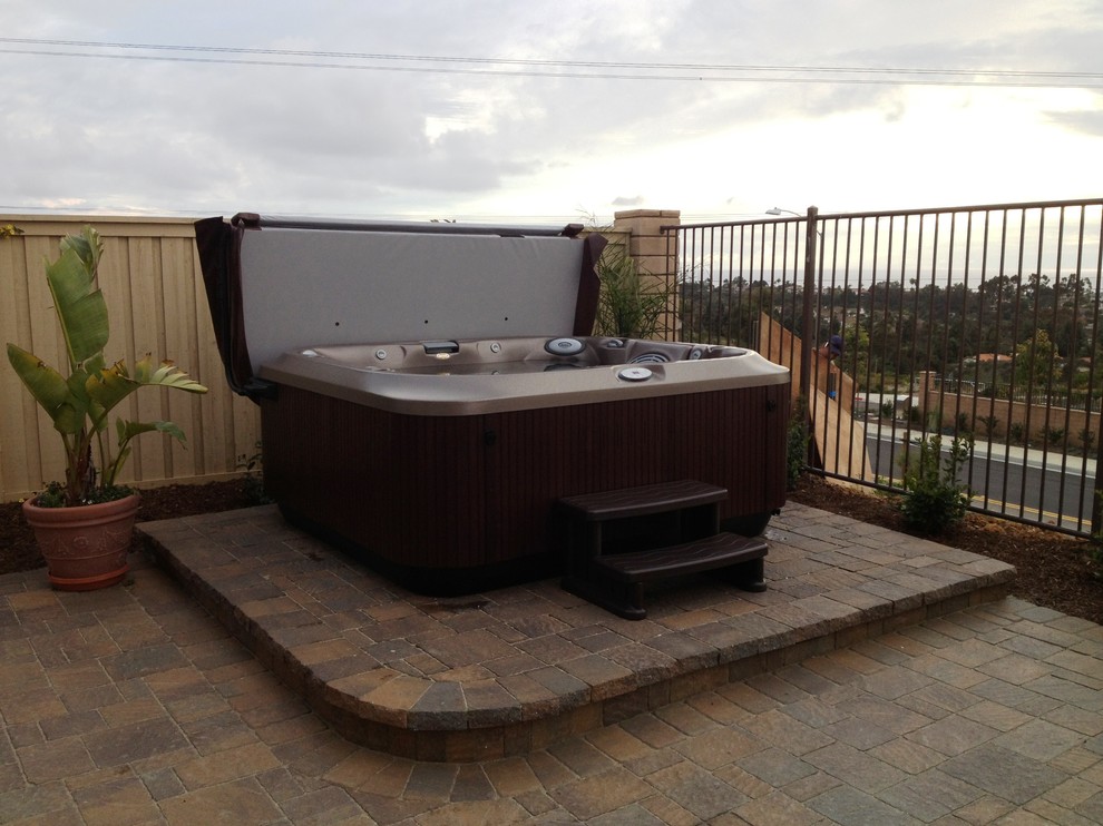 Jacuzzi Hot Tub & Spa Installs Landscape San Diego by Aqua