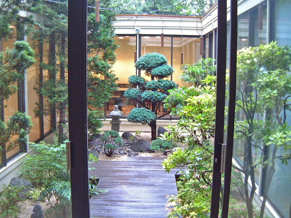 Exempel på en asiatisk trädgård
