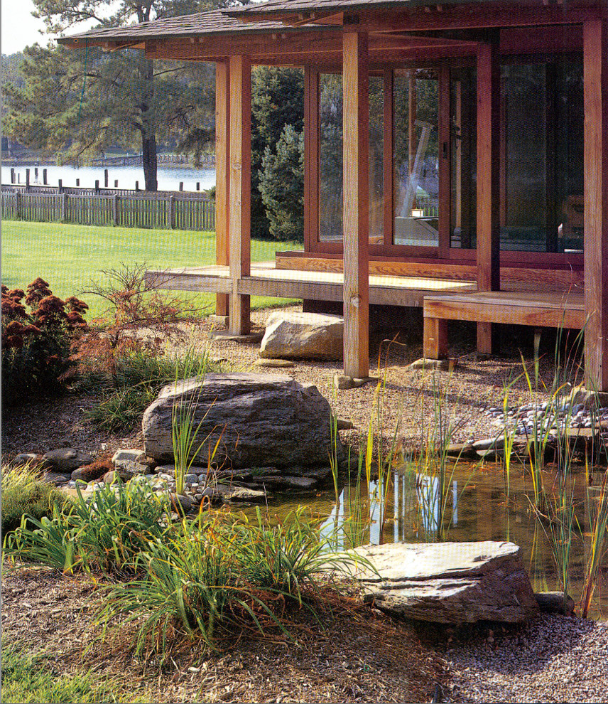 Пример оригинального дизайна: участок и сад в восточном стиле