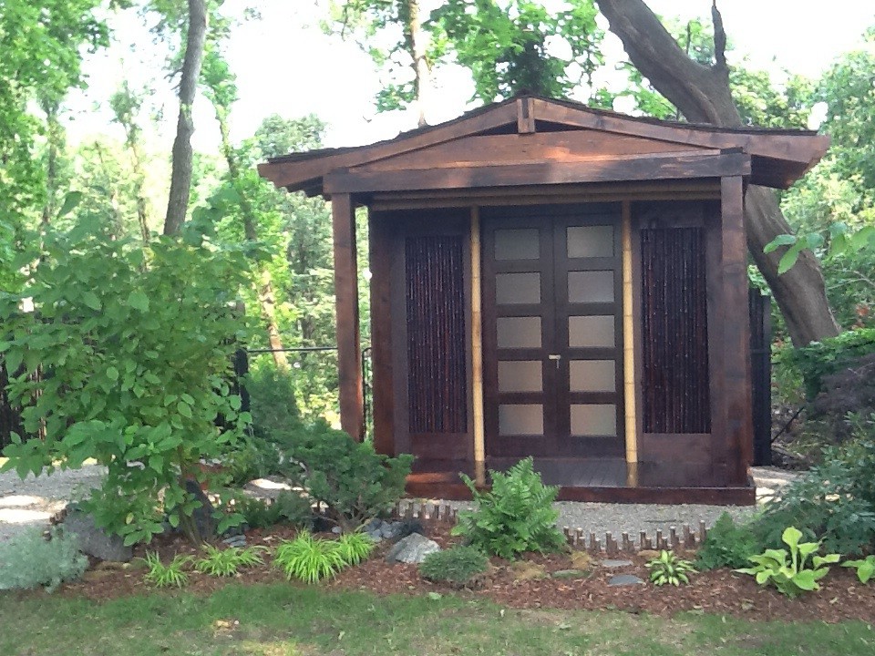 Japanese Tea House / Zen Garden Asian Landscape Toronto by