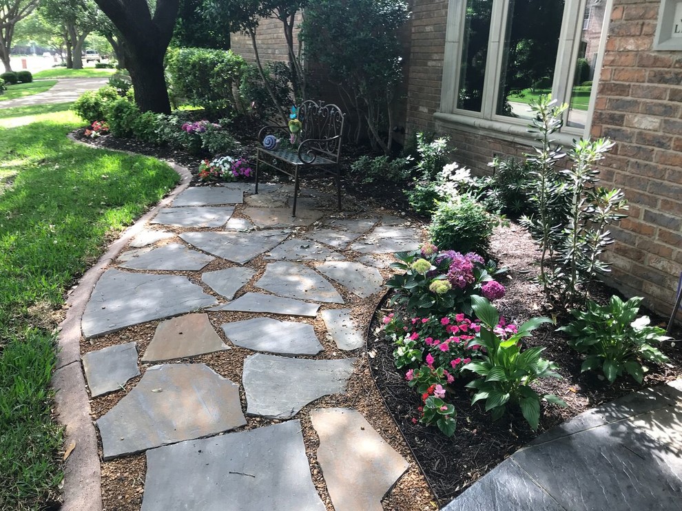 Jape Flagstone - Modern - Landscape - Dallas - by Curb Creations, Inc ...