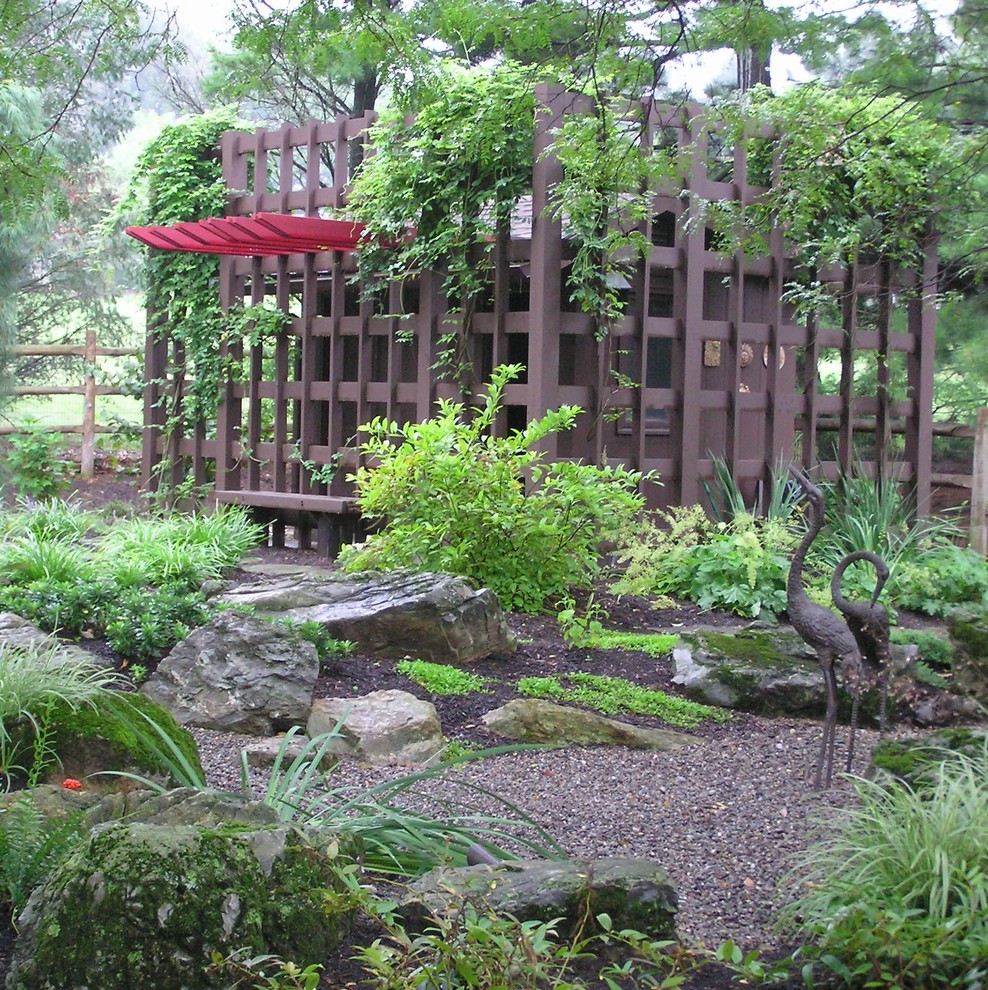 Cette image montre un jardin asiatique.