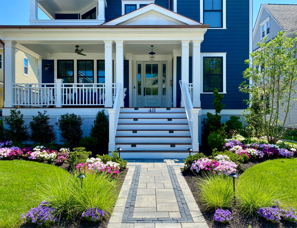 Jersey Shore Home Traditional Landscape New York by Down to Earth Landscaping, Inc. Houzz