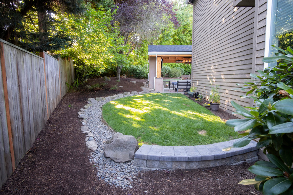 This is an example of a landscaping in Portland.