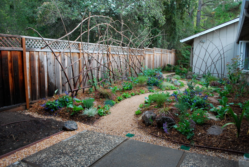 サンフランシスコにあるトラディショナルスタイルのおしゃれな庭の写真