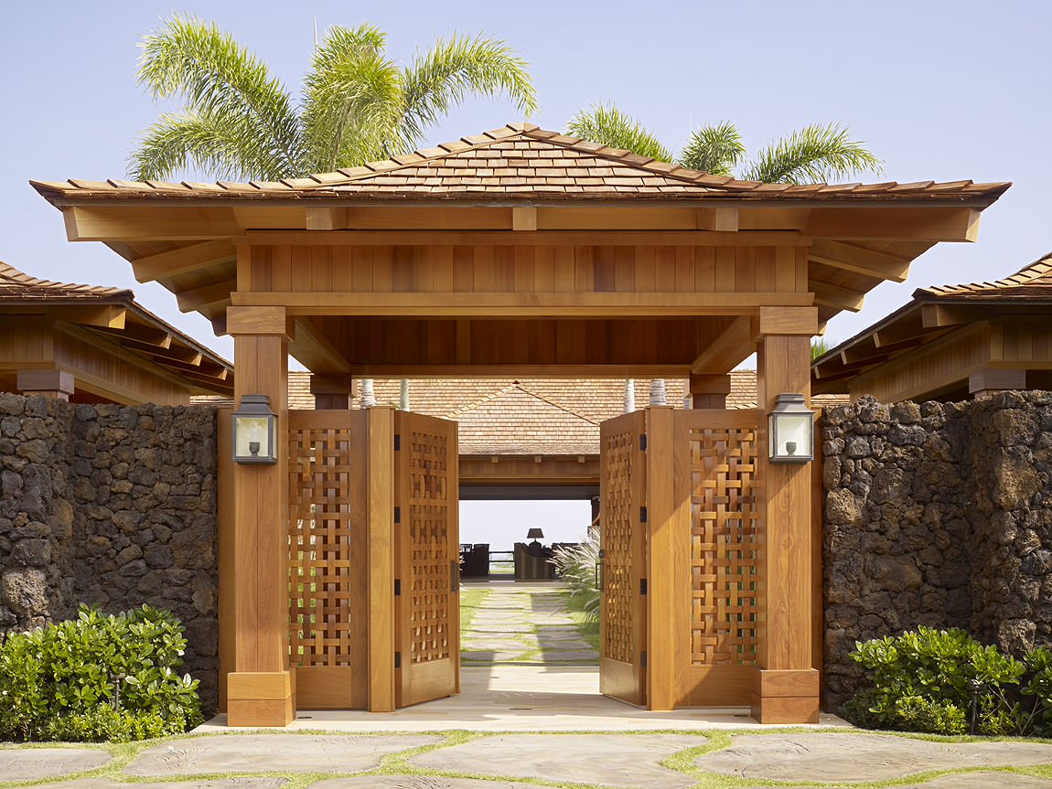 Front Gate Roof Design Front Gate Roof Design