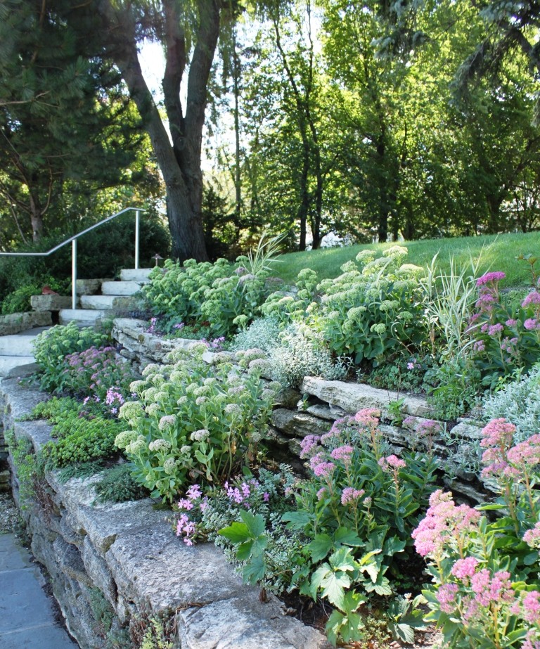Inspiration for a contemporary landscaping in Chicago.