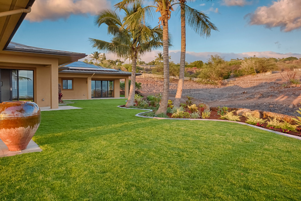 Kohala Ranch Oasis Modern Garden Hawaii by Dean Bowman