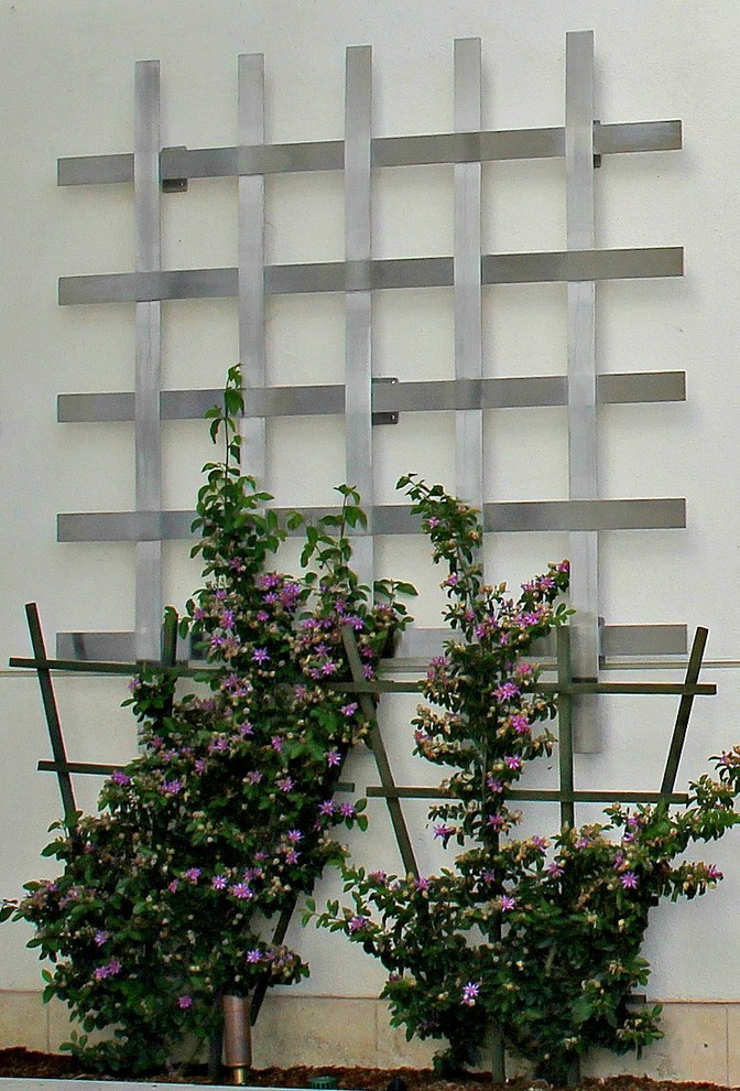 Idée de décoration pour un jardin minimaliste de taille moyenne.