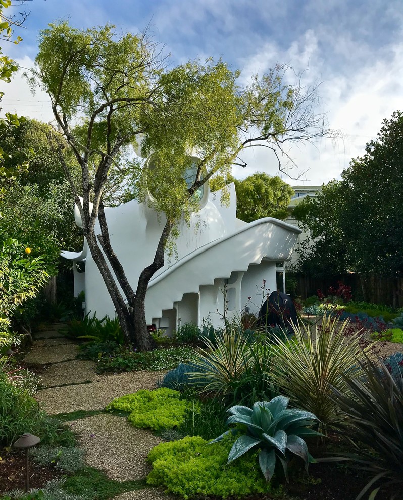 This is an example of an eclectic landscaping in Other.