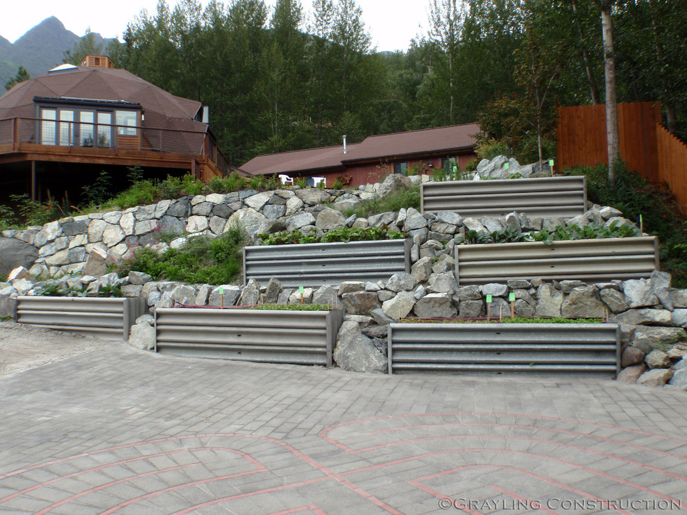 Labyrinth and Landscape Contemporain Jardin Autres périmètres