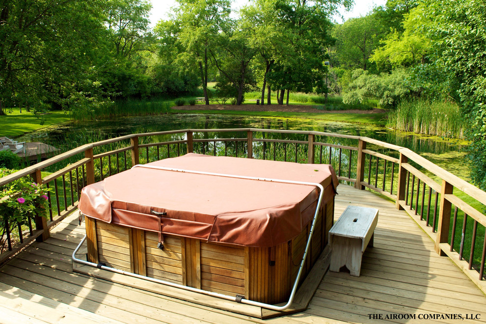 Lake Barrington Lake House Traditional Deck Chicago by Elevations Houzz