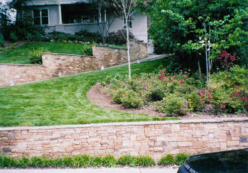 This is an example of a landscaping in Atlanta.